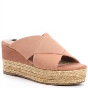 Steven by Steve Madden Natural Nude Kaycee Wedge